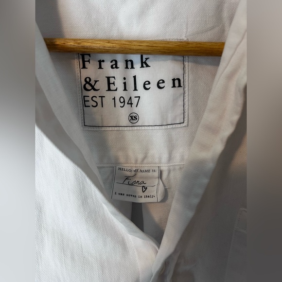 Frank & Eileen White Fiona Sleeveless Top Size XS - Picture 4 of 7